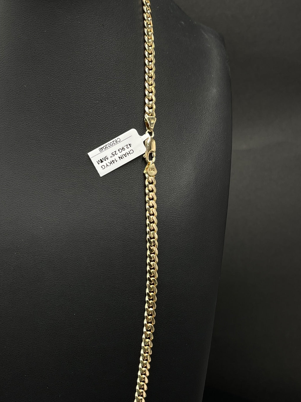 14K Gold Chain – 42.9g, 25in, 5mm | DD Pawn Loans