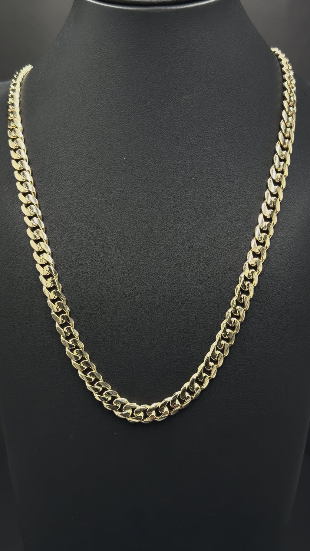 10K Yellow Gold Cuban Link Chain – 28” | 85.7 Grams | 7mm