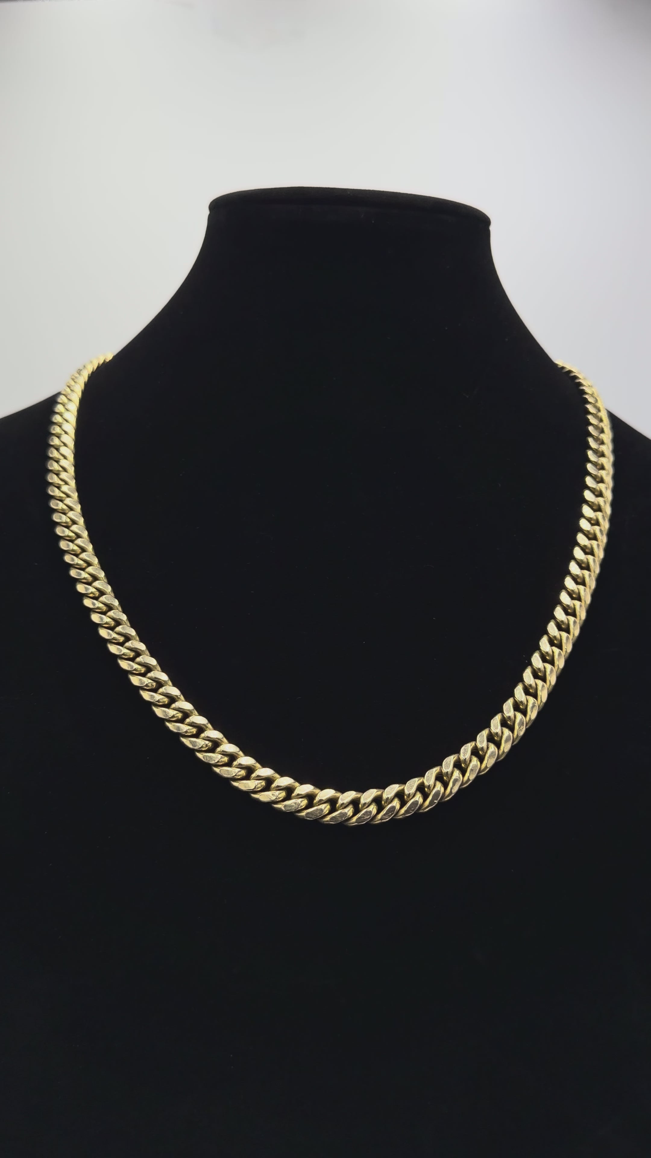 14K Gold Cuban Link Chain – 53.2 Grams | 24” | 8.5mm - Semi Hollow