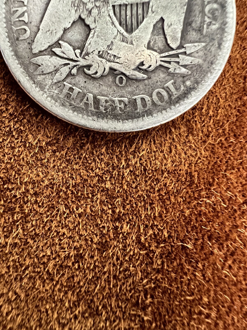 1856-O Seated Liberty Silver Half