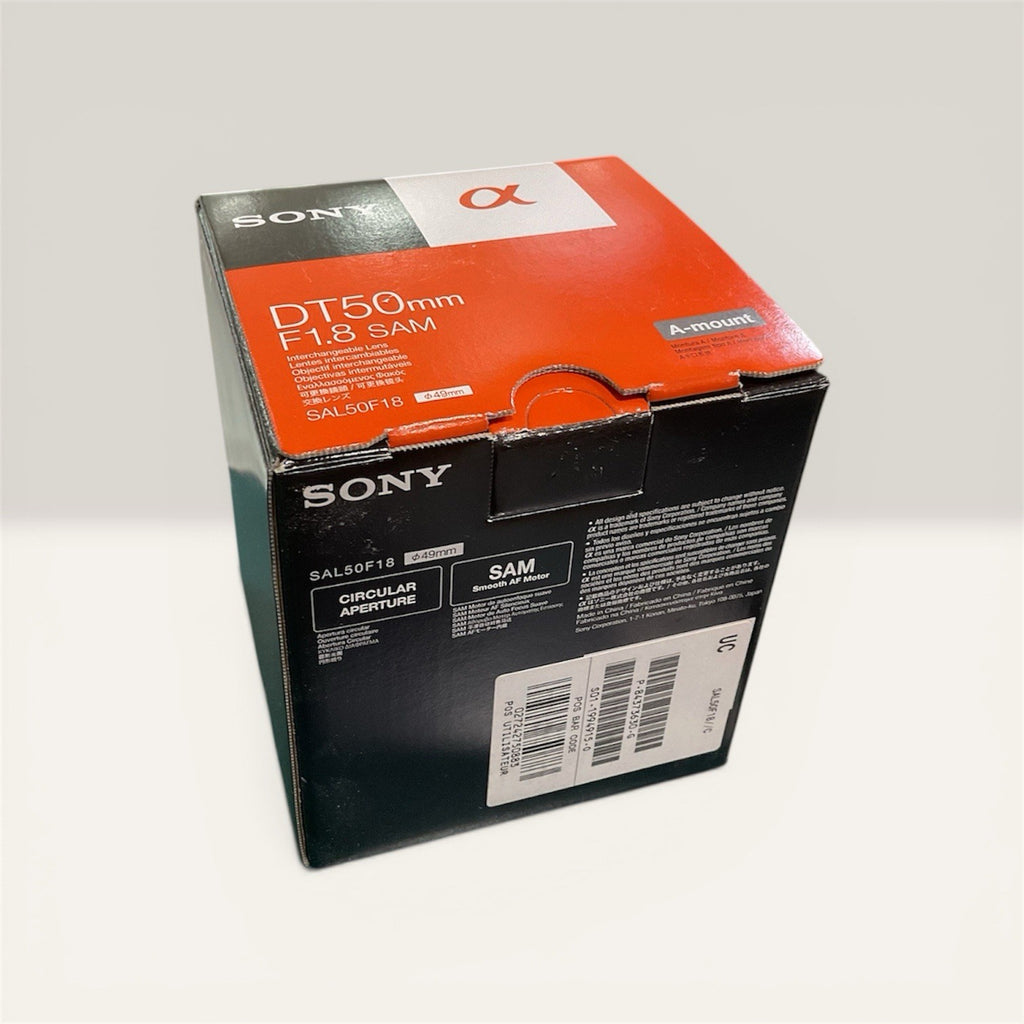 Sony DT 50mm F1.8 SAM SAL50F18