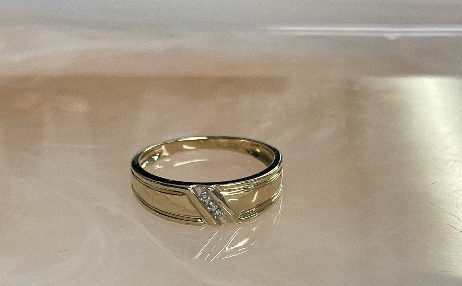 10K Yellow Gold Wedding Band