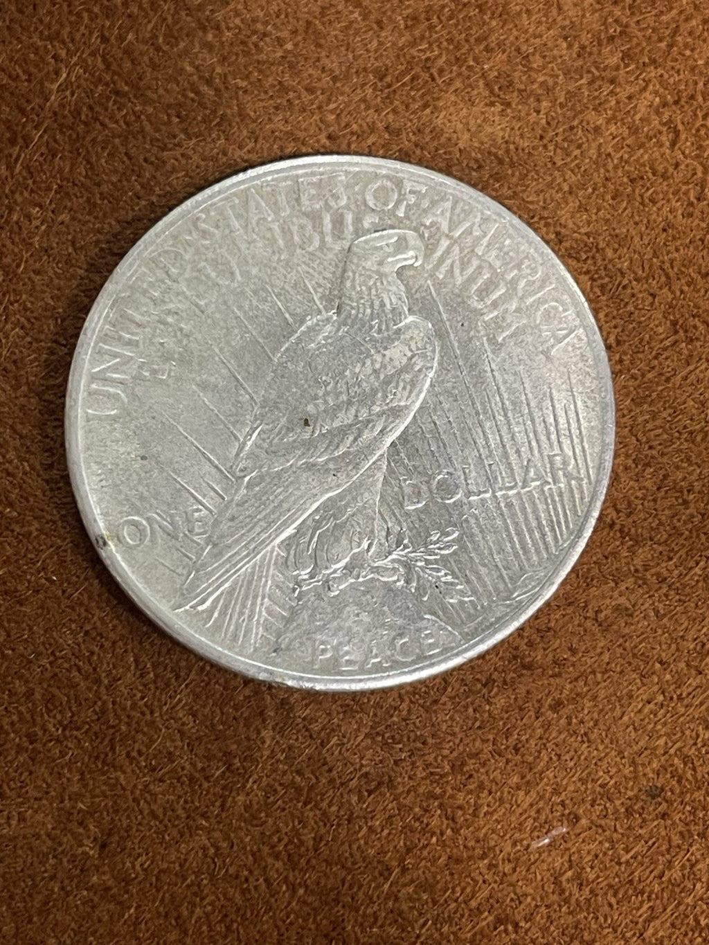 1925-S San Francisco Peace Silver