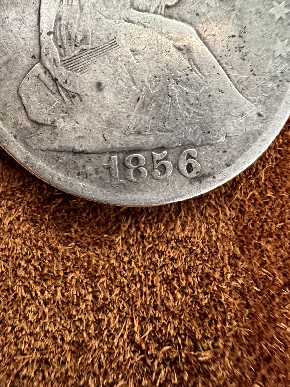 1856-O Seated Liberty Silver Half