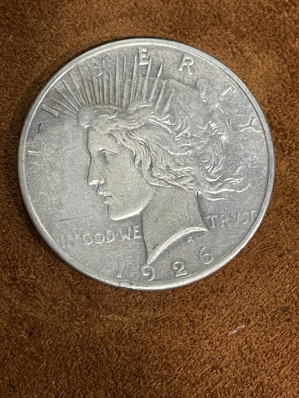 1926-S San Francisco Peace Silver