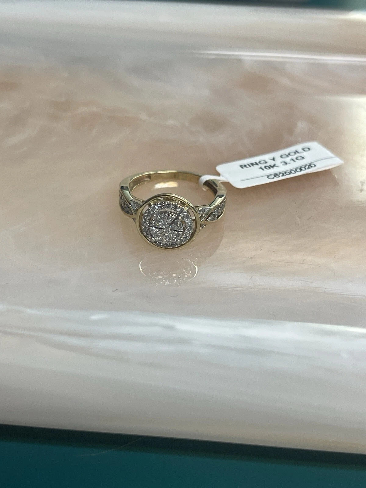 10K Gold Cluster Ring – Size 5, 3.1g | DD Pawn Loans