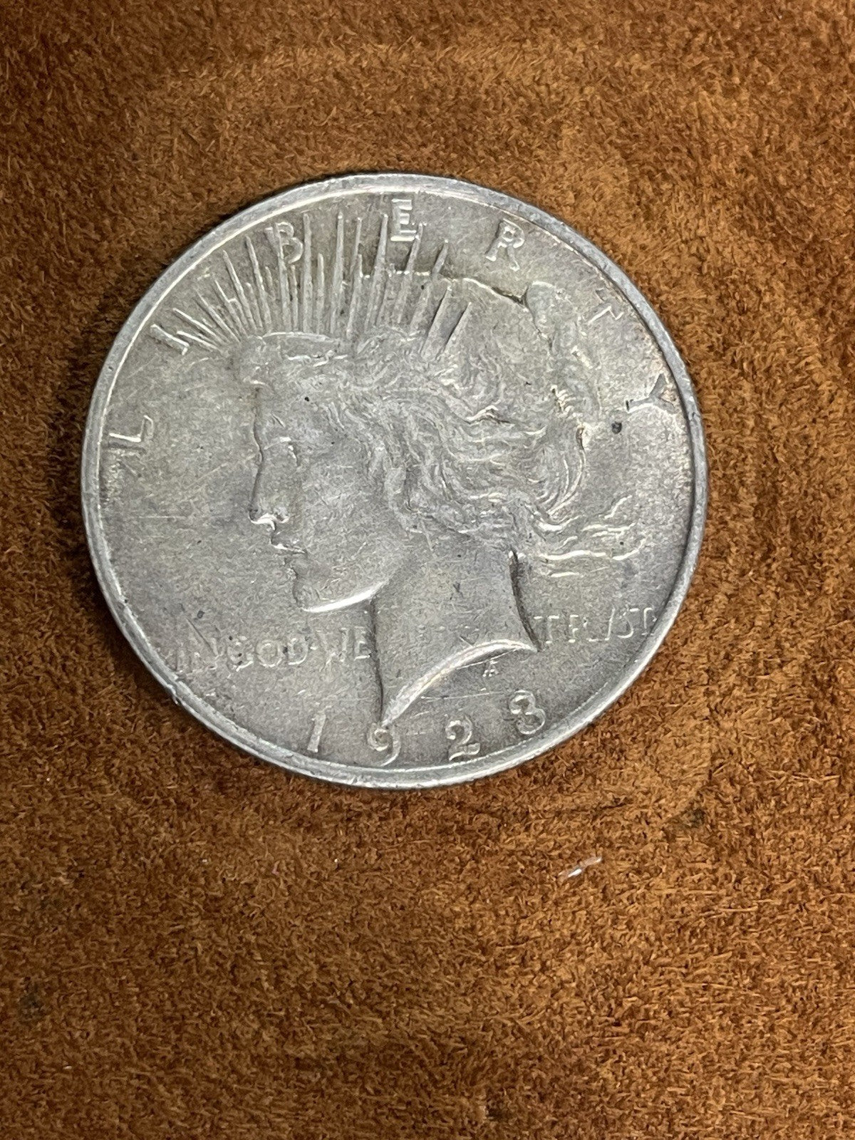 1923-S San Francisco Peace Silver