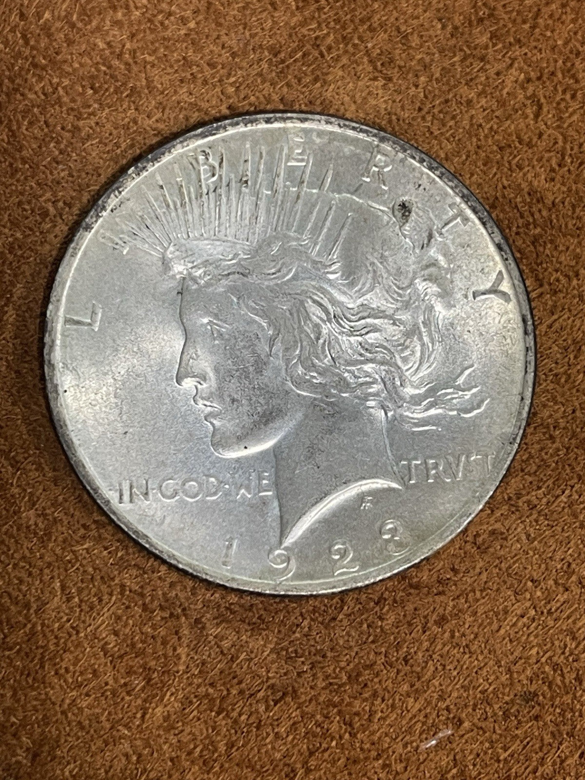 1923-S San Francisco Peace Silver