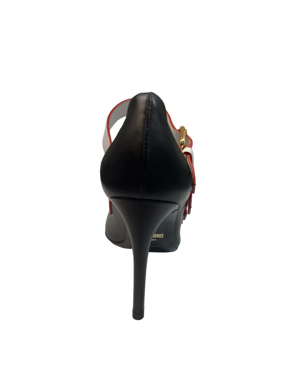 Moschino Triple Buckle Strap 100mm