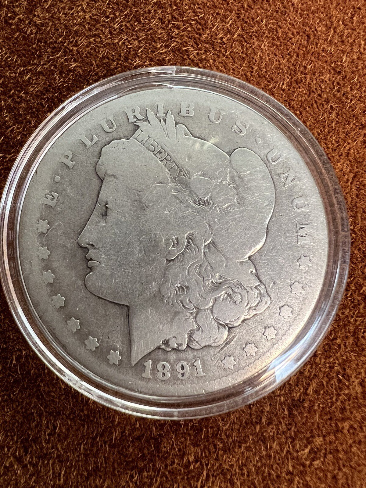 1891-CC Carson City Morgan Silver