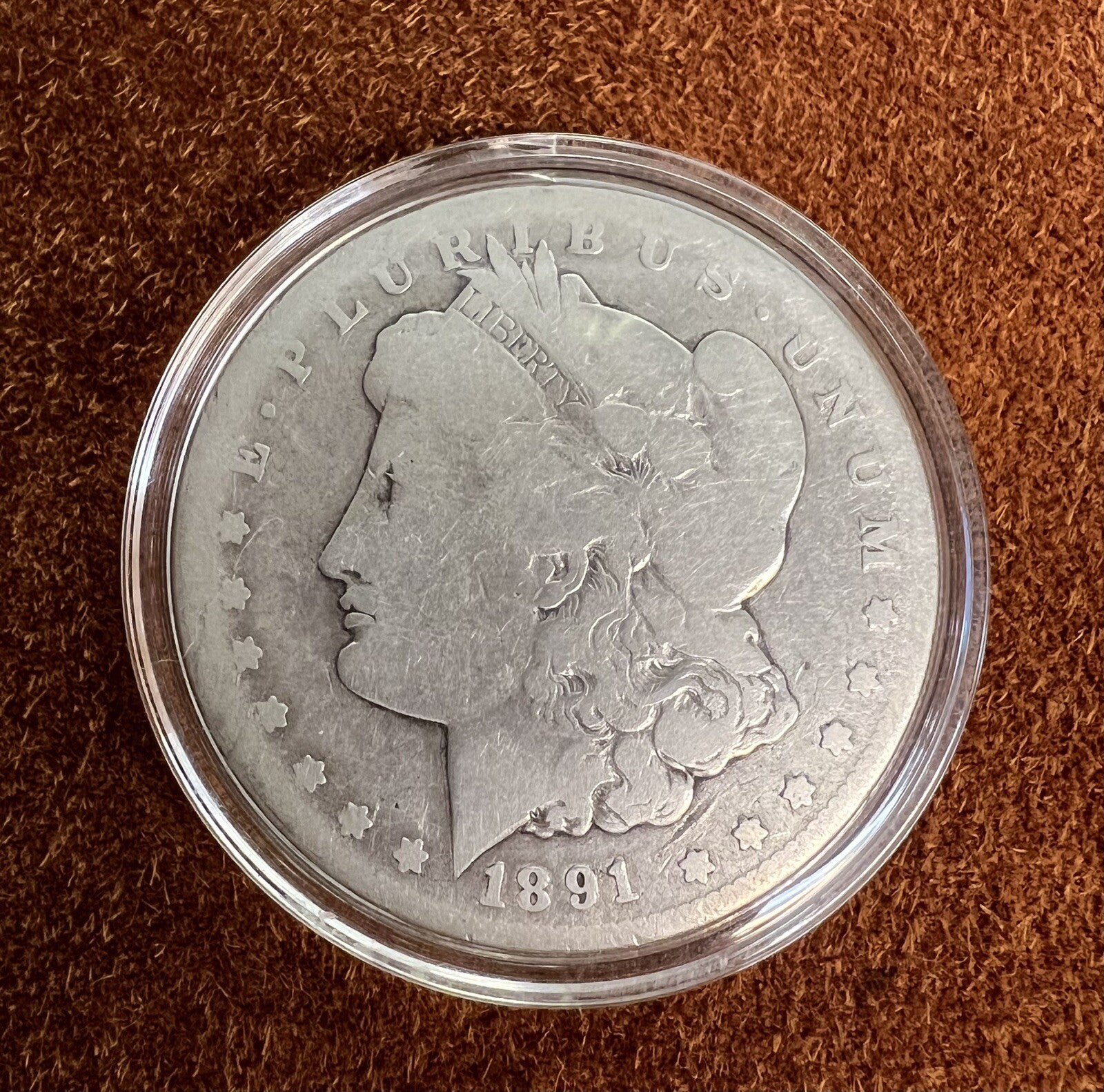 1891-CC Carson City Morgan Silver