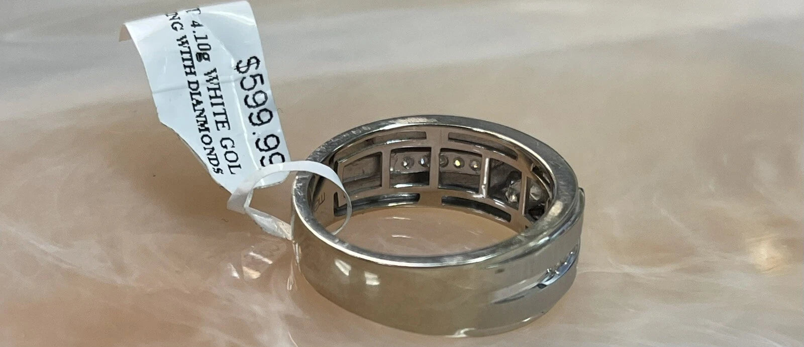 10K Gold Men's Diamond Ring – Sz 9.5, 4.1g | DD Pawn Loans