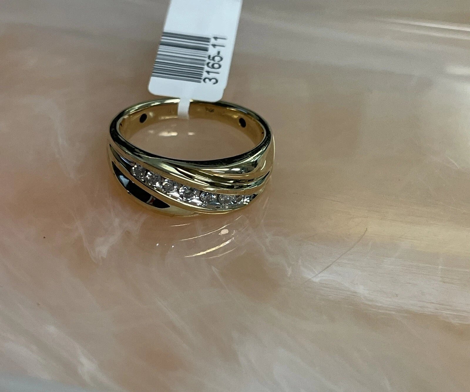 10K Gold Men's Diamond Band – Size 9, 4.8g | DD Pawn Loans