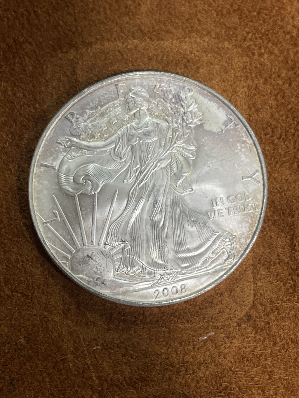 2008 American Silver Eagle 1