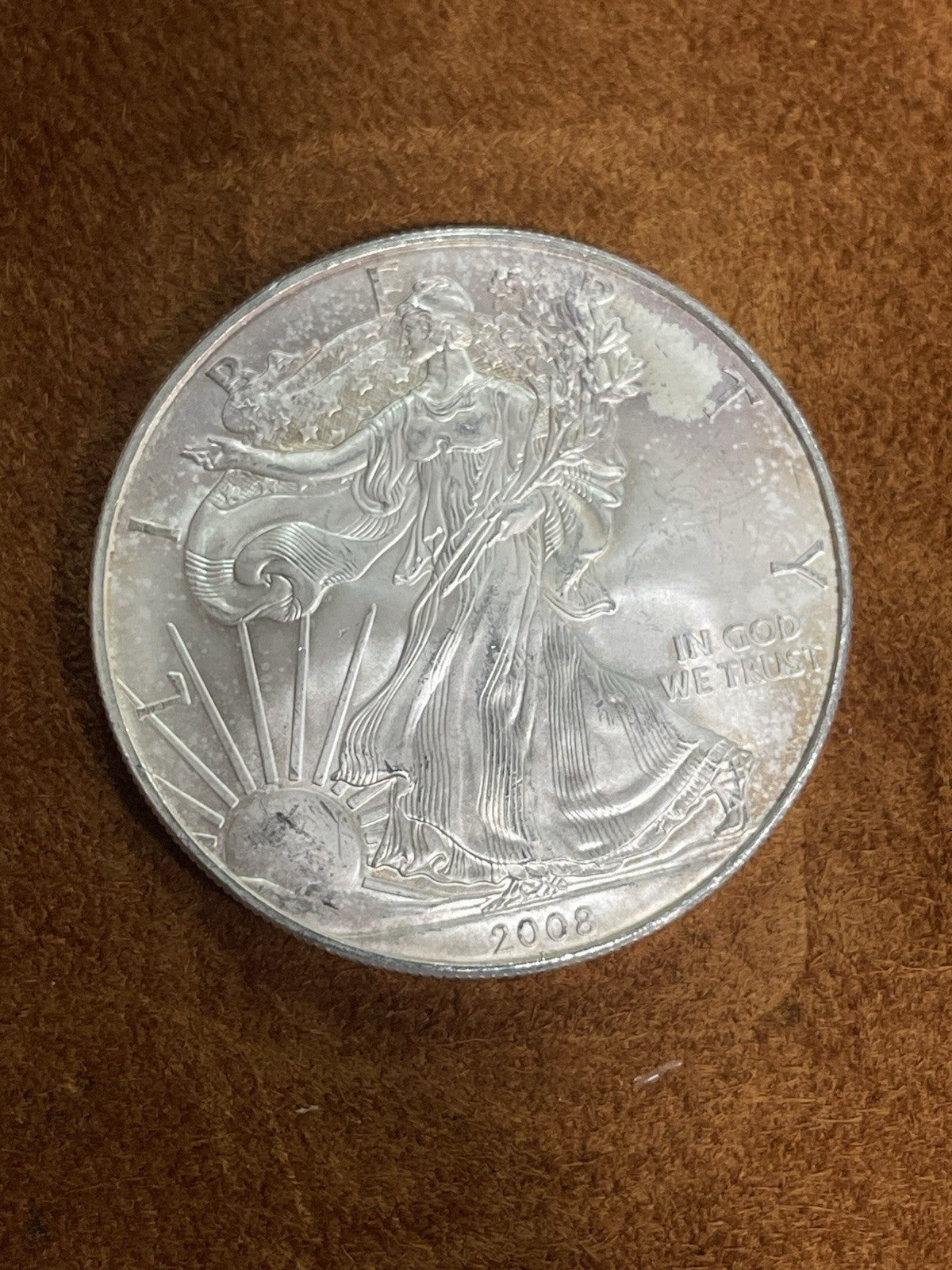 2008 American Silver Eagle 1