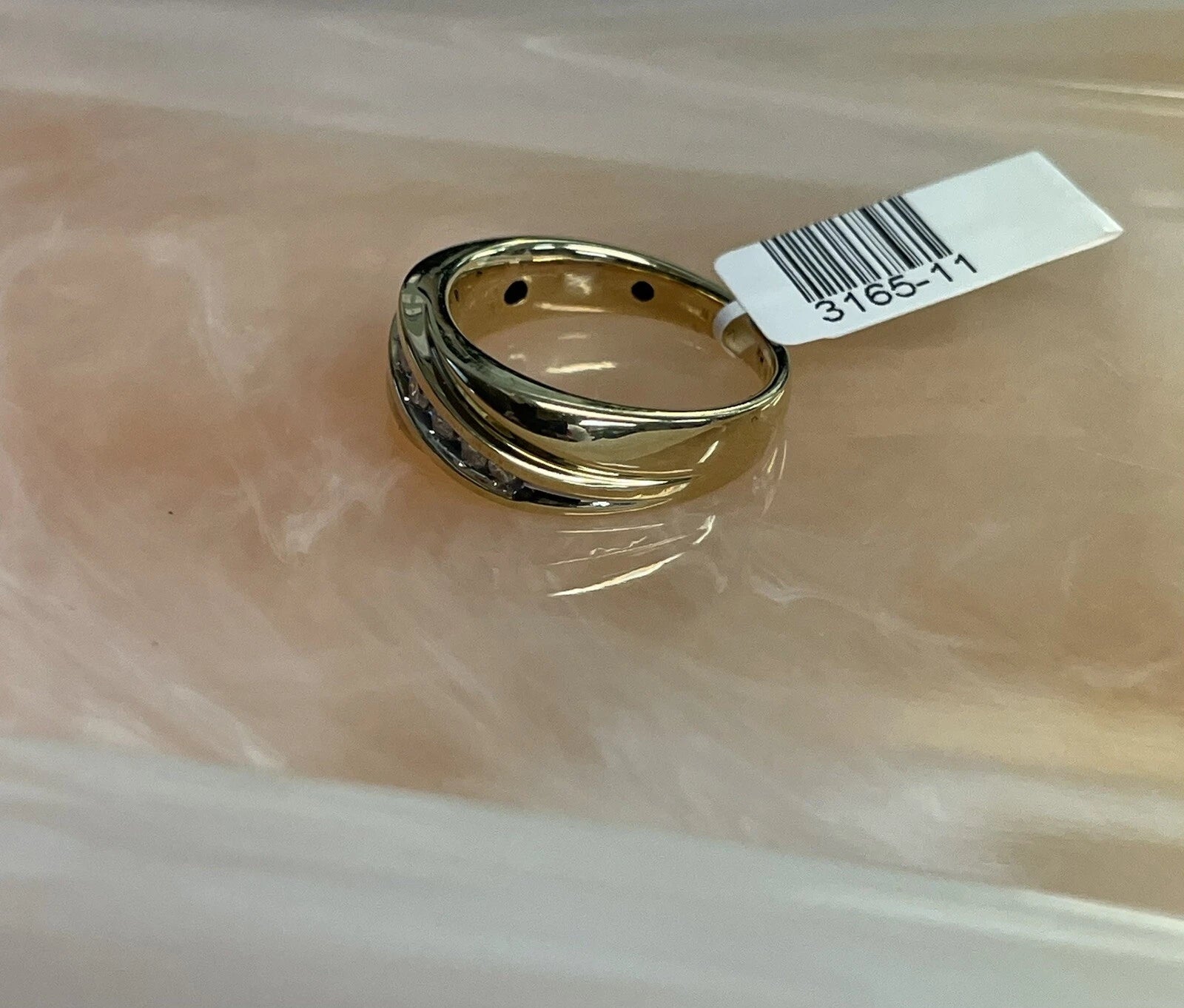 10K Gold Men's Diamond Band – Size 9, 4.8g | DD Pawn Loans
