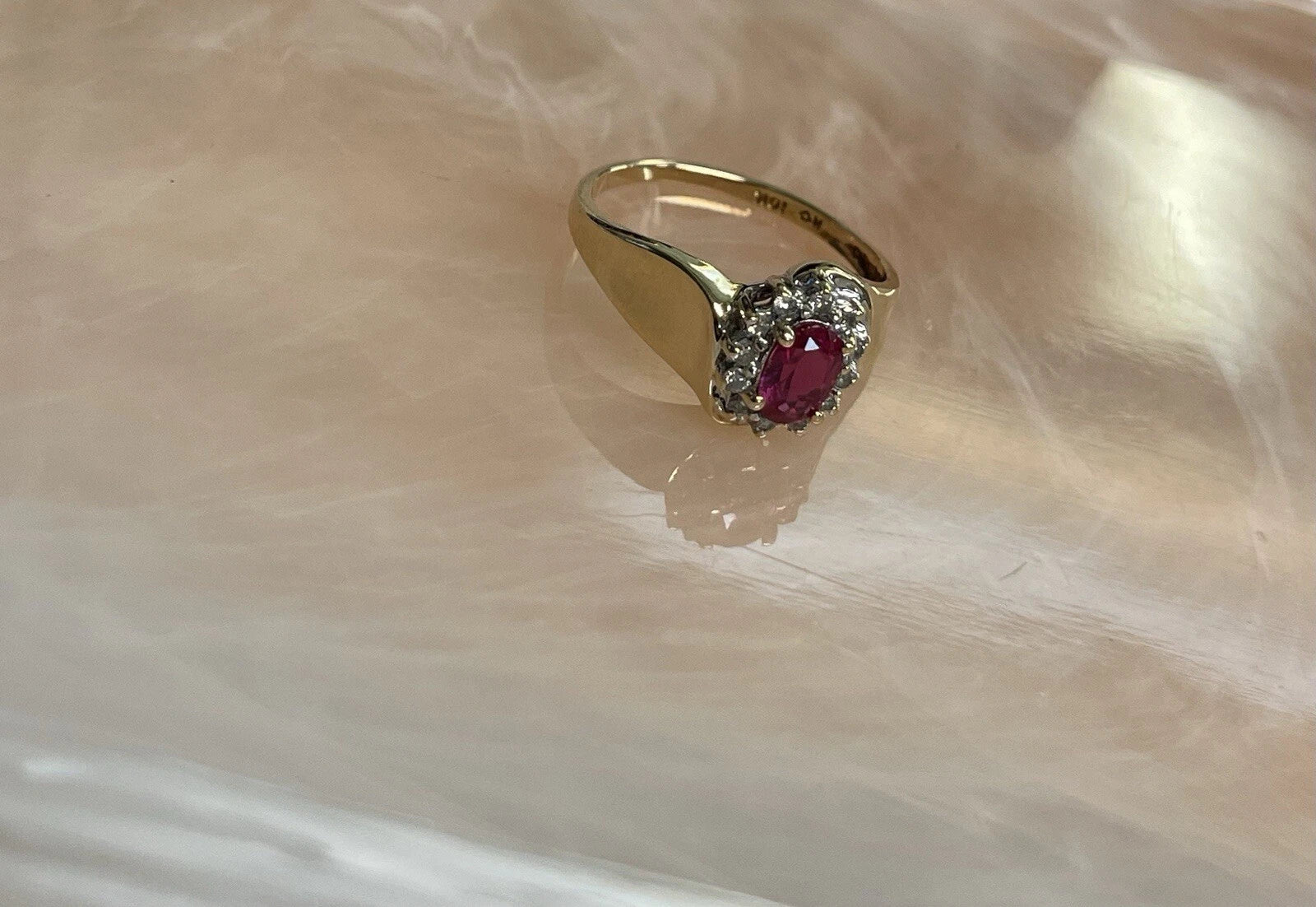 Ruby Ring – 10K Gold, Size 6.25 | DD Pawn Loans