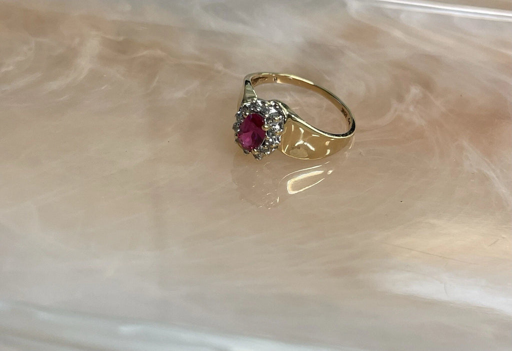 Ruby Ring – 10K Gold, Size 6.25 | DD Pawn Loans