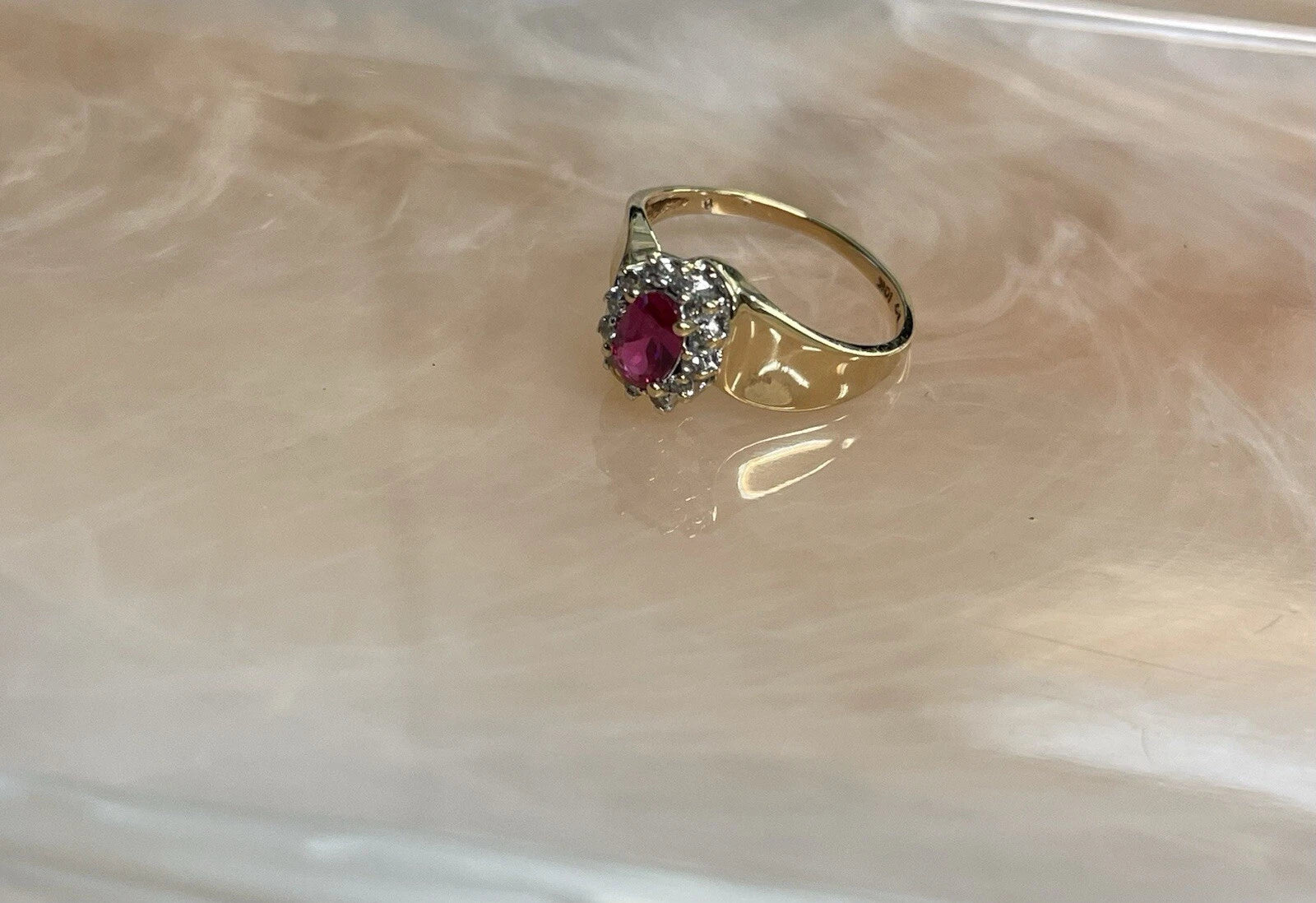 Ruby Ring – 10K Gold, Size 6.25 | DD Pawn Loans