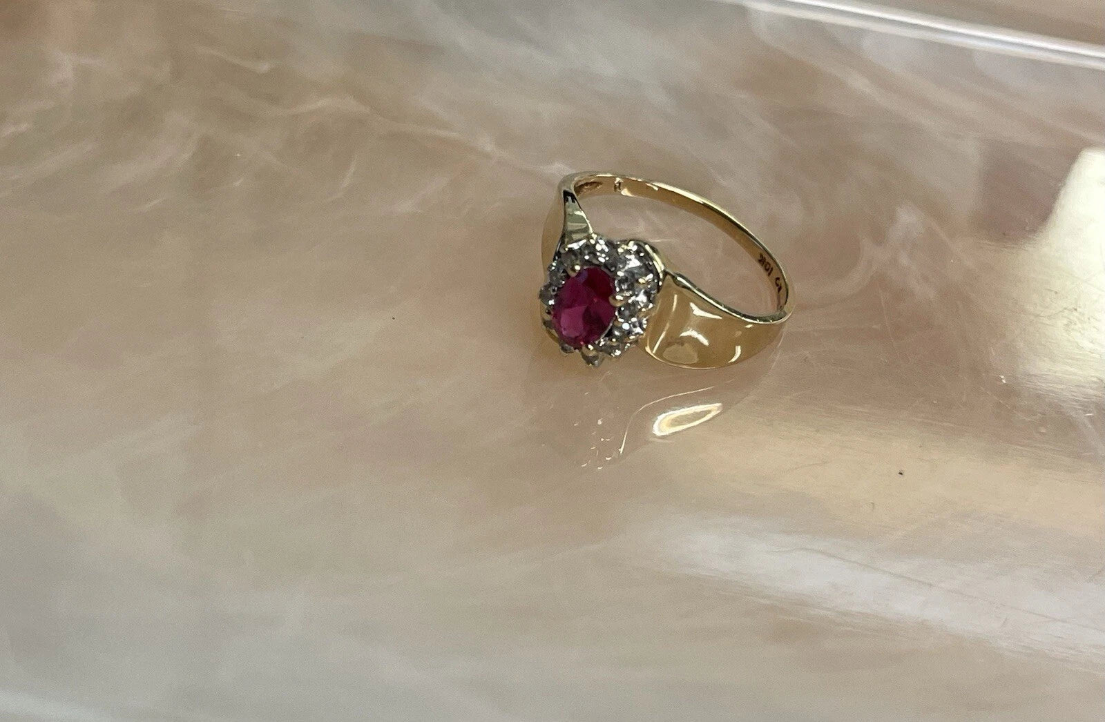 Ruby Ring – 10K Gold, Size 6.25 | DD Pawn Loans