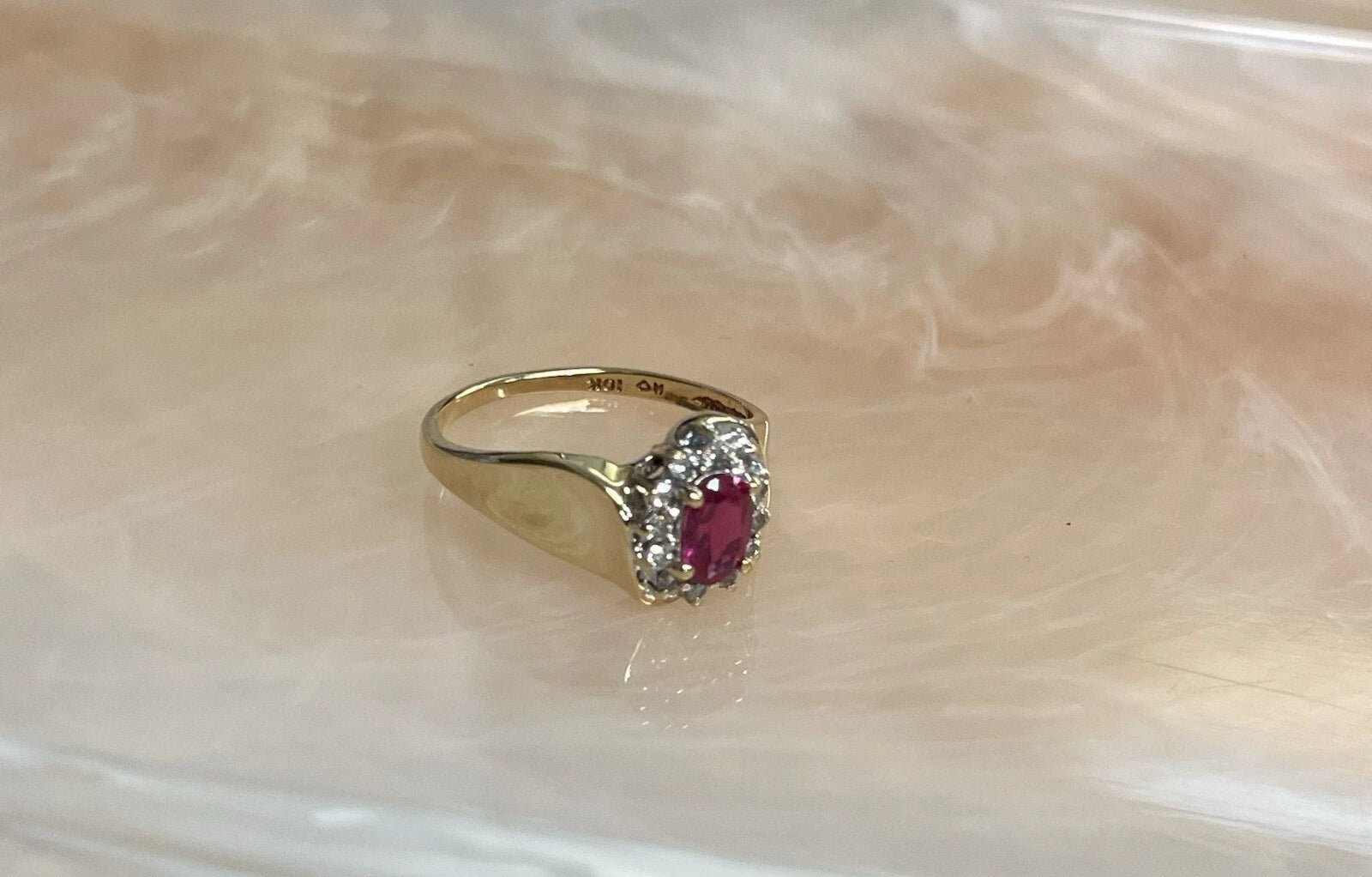 Ruby Ring – 10K Gold, Size 6.25 | DD Pawn Loans