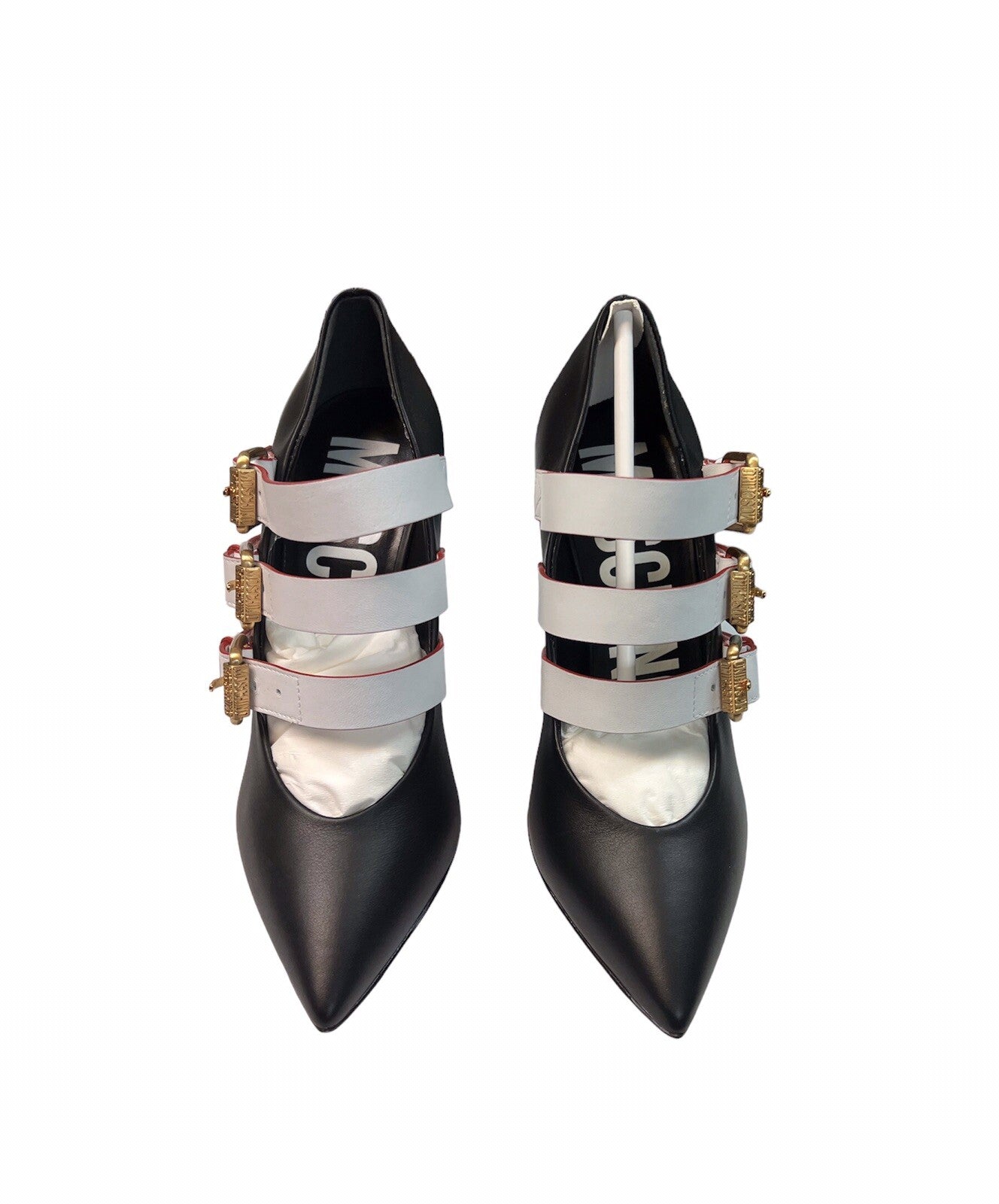 Moschino Triple Buckle Strap 100mm