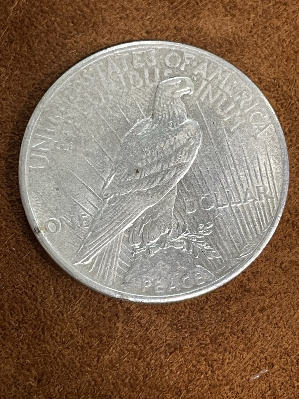 1925-S San Francisco Peace Silver