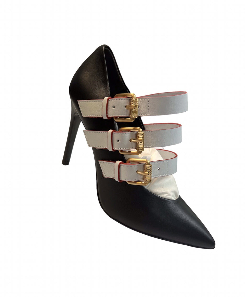 Moschino Triple Buckle Strap 100mm