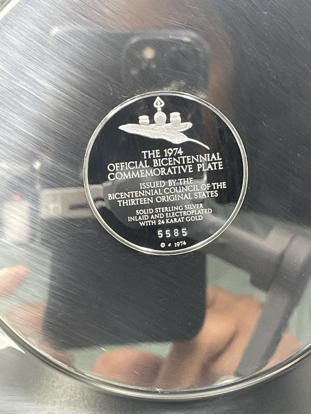 1974 John Adams Bicentennial Sterling