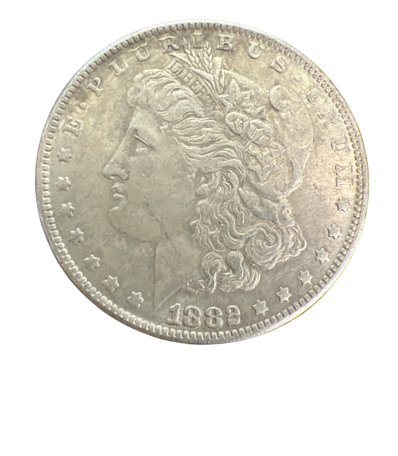 1882 Morgan Silver Dollar 90%