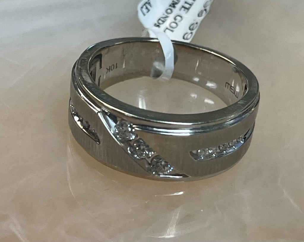 10K Gold Men's Diamond Ring – Sz 9.5, 4.1g | DD Pawn Loans