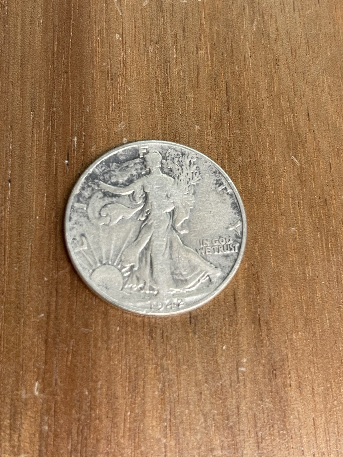 1942-P Walking Liberty Half Dollar