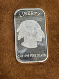 1 oz Liberty Silver Bar