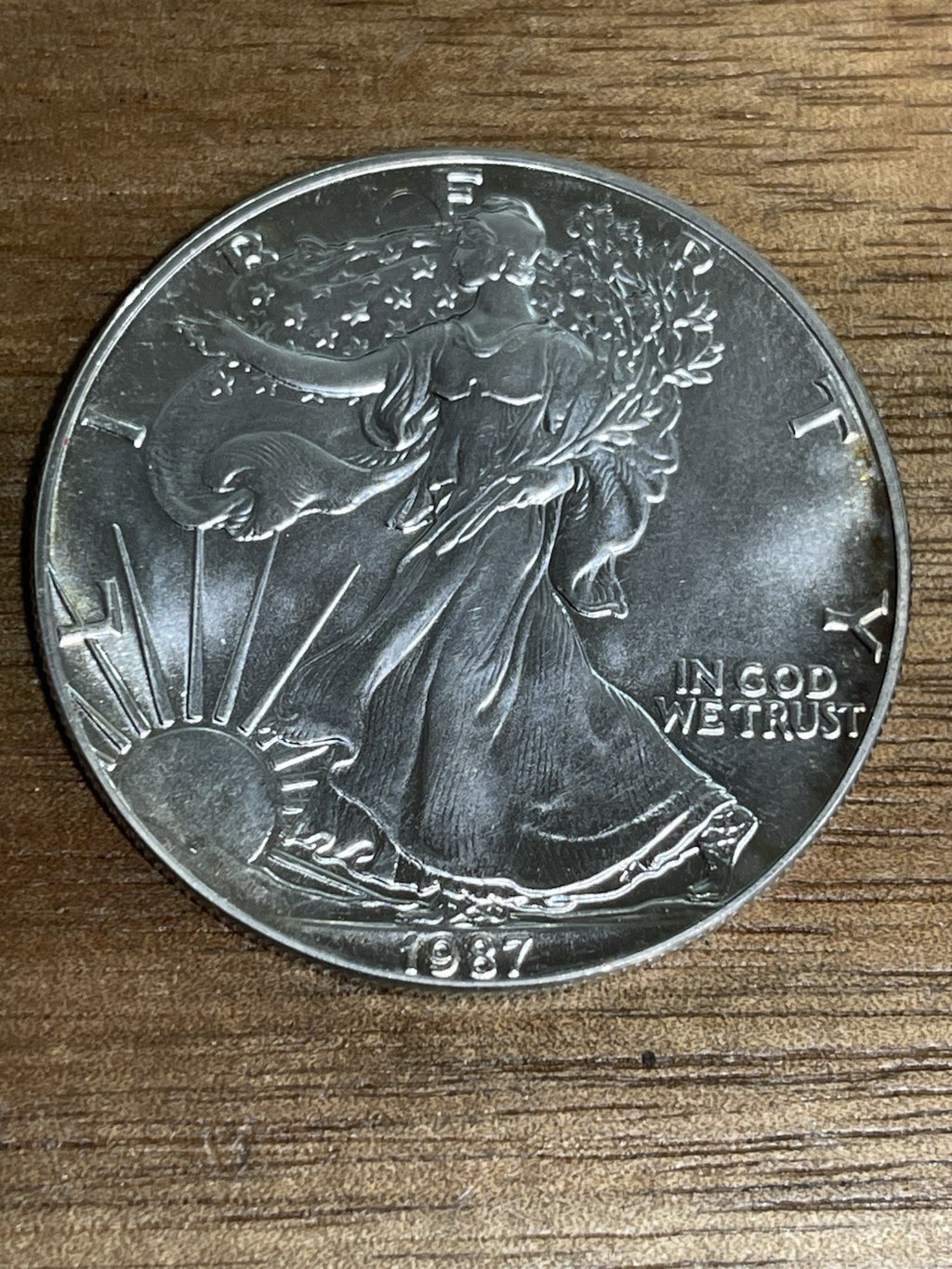 1987 American Silver Eagle 1