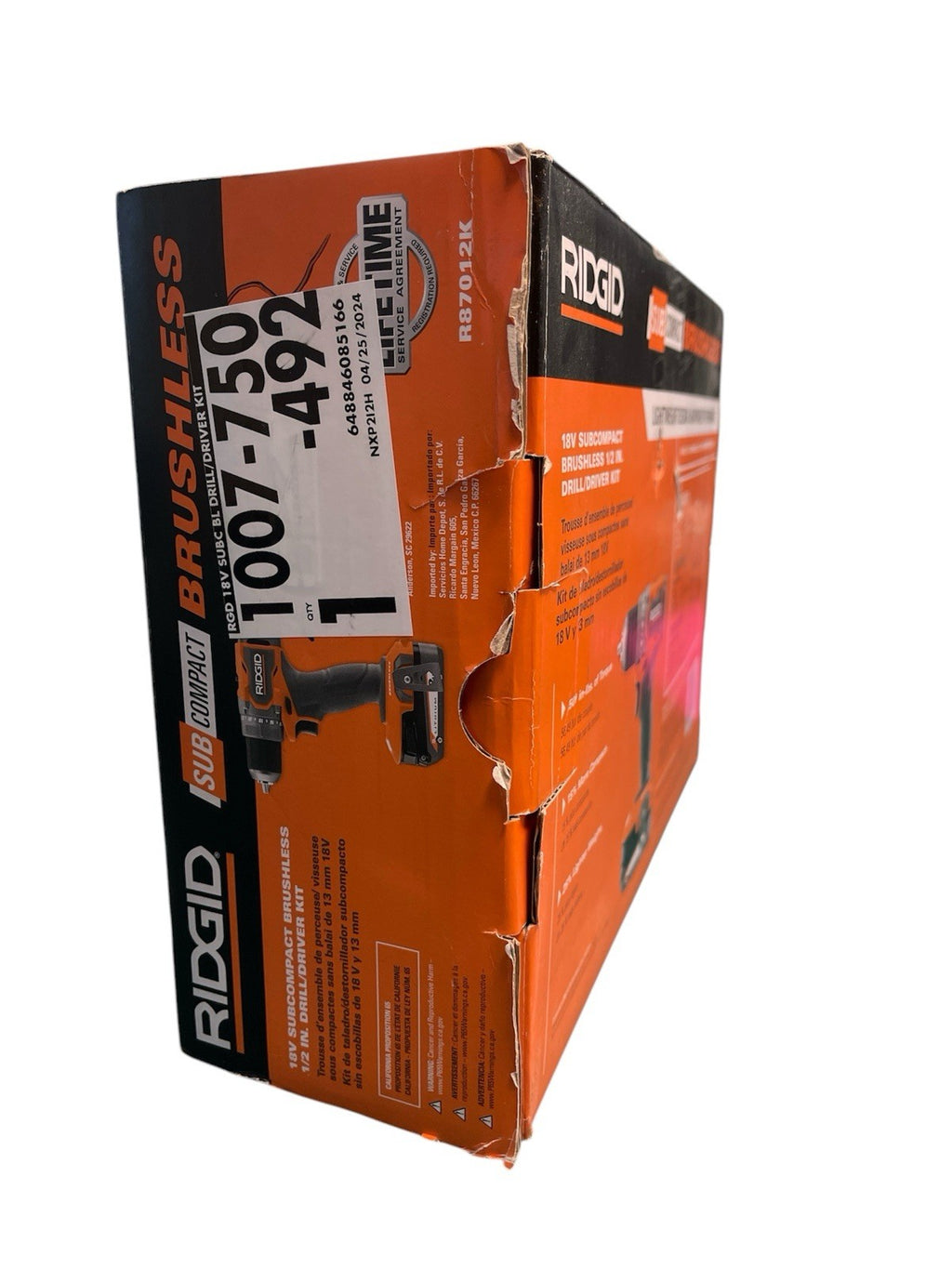 Ridgid R87012K 18V Subcompact Brushless