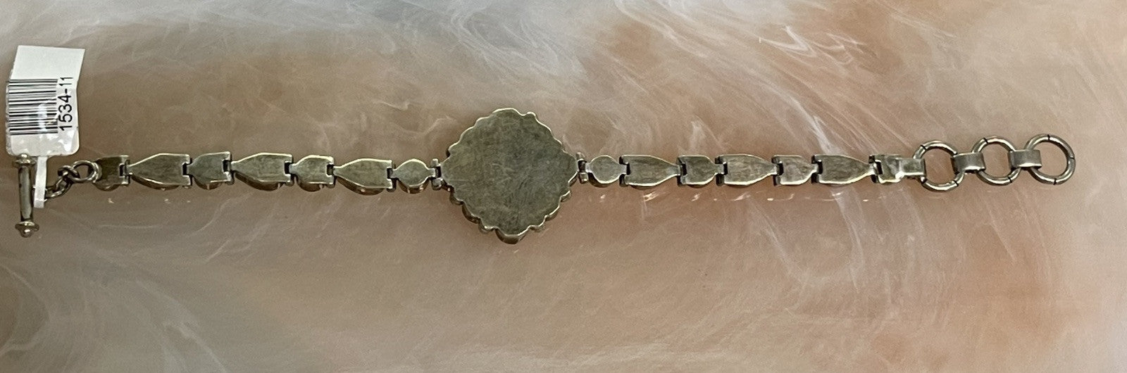 .925 Sterling Silver Multistone Bracelet