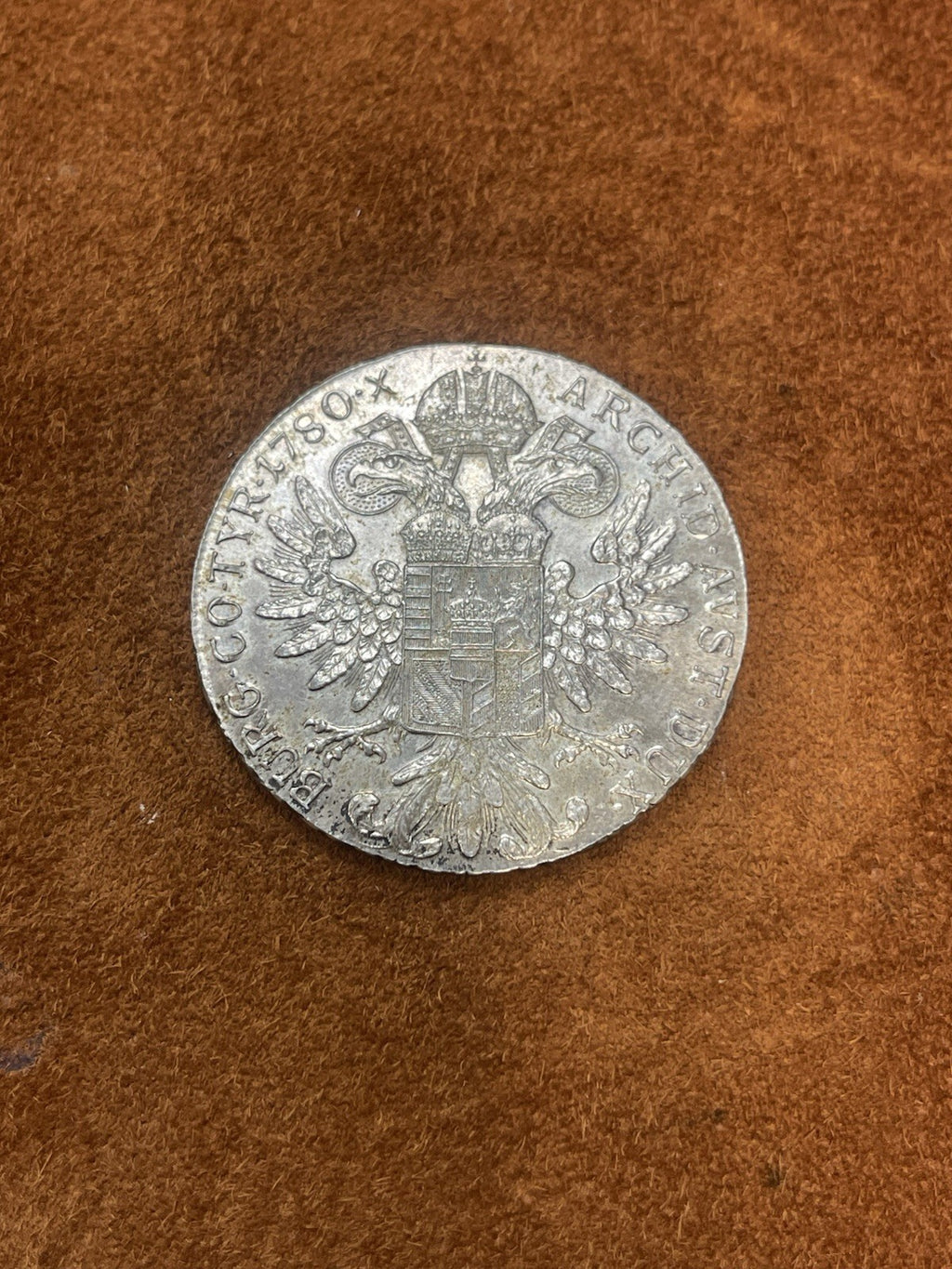1780 Maria Theresa Thaler Silver