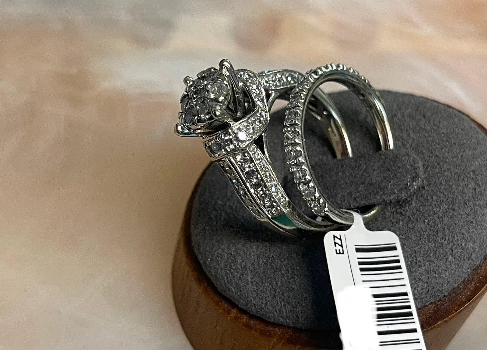 14K Gold Diamond Wedding Band Set – 9.8g | DD Pawn Loans