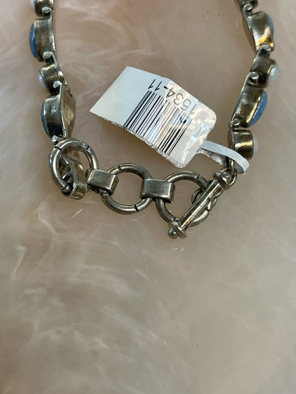 .925 Sterling Silver Multistone Bracelet
