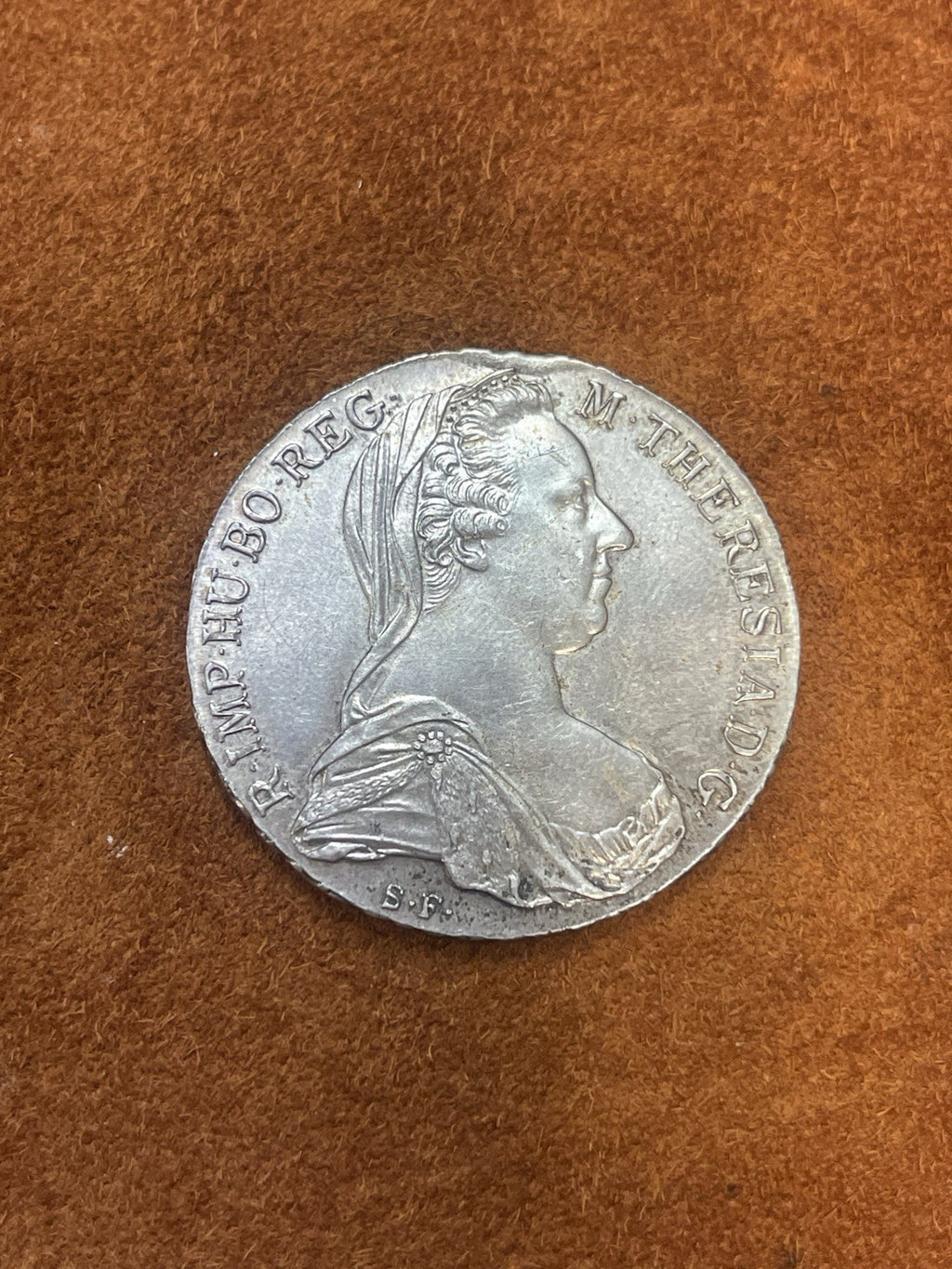 1780 Maria Theresa Thaler Silver