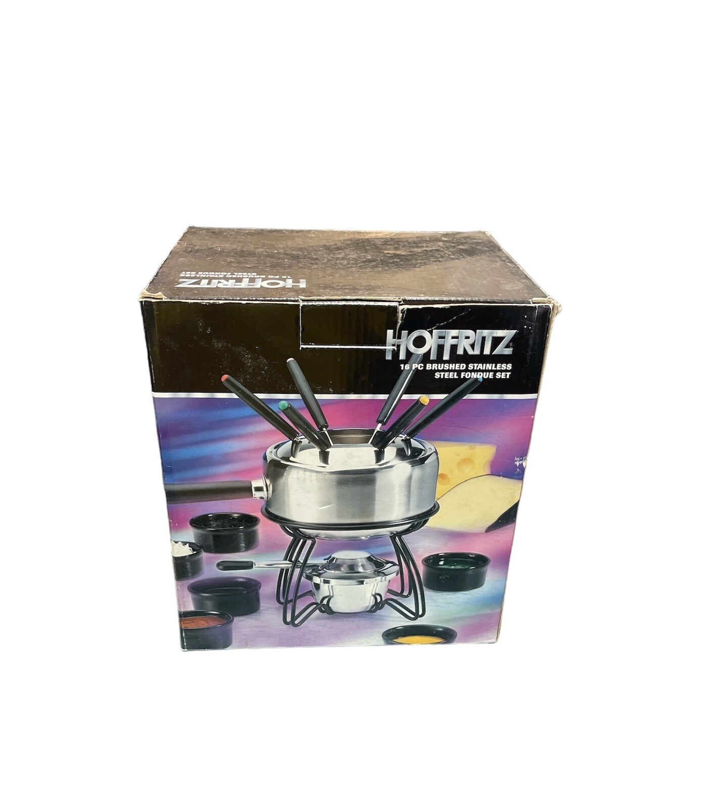 Hoffritz 16-Piece Stainless Steel Fondue