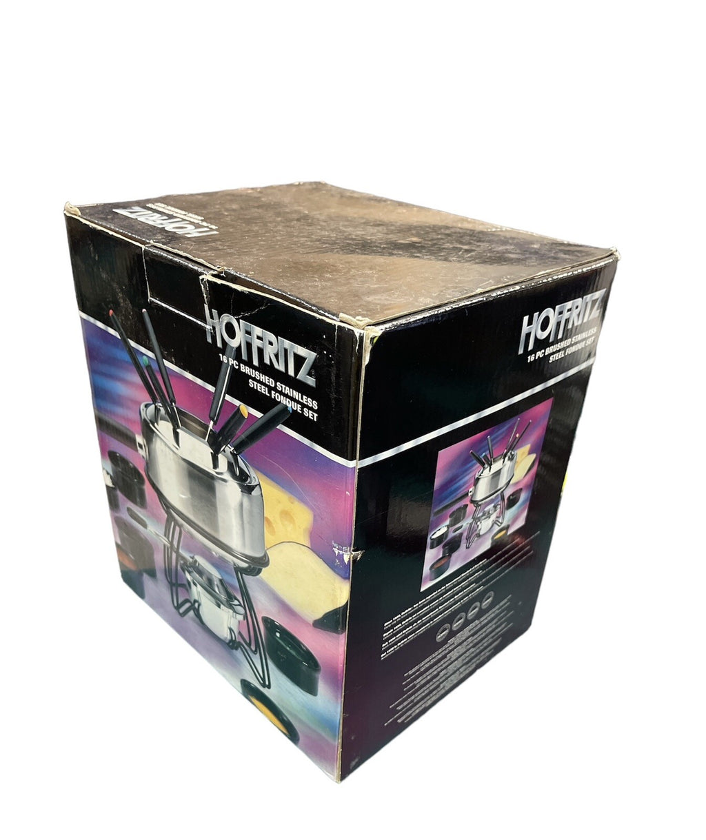 Hoffritz 16-Piece Stainless Steel Fondue