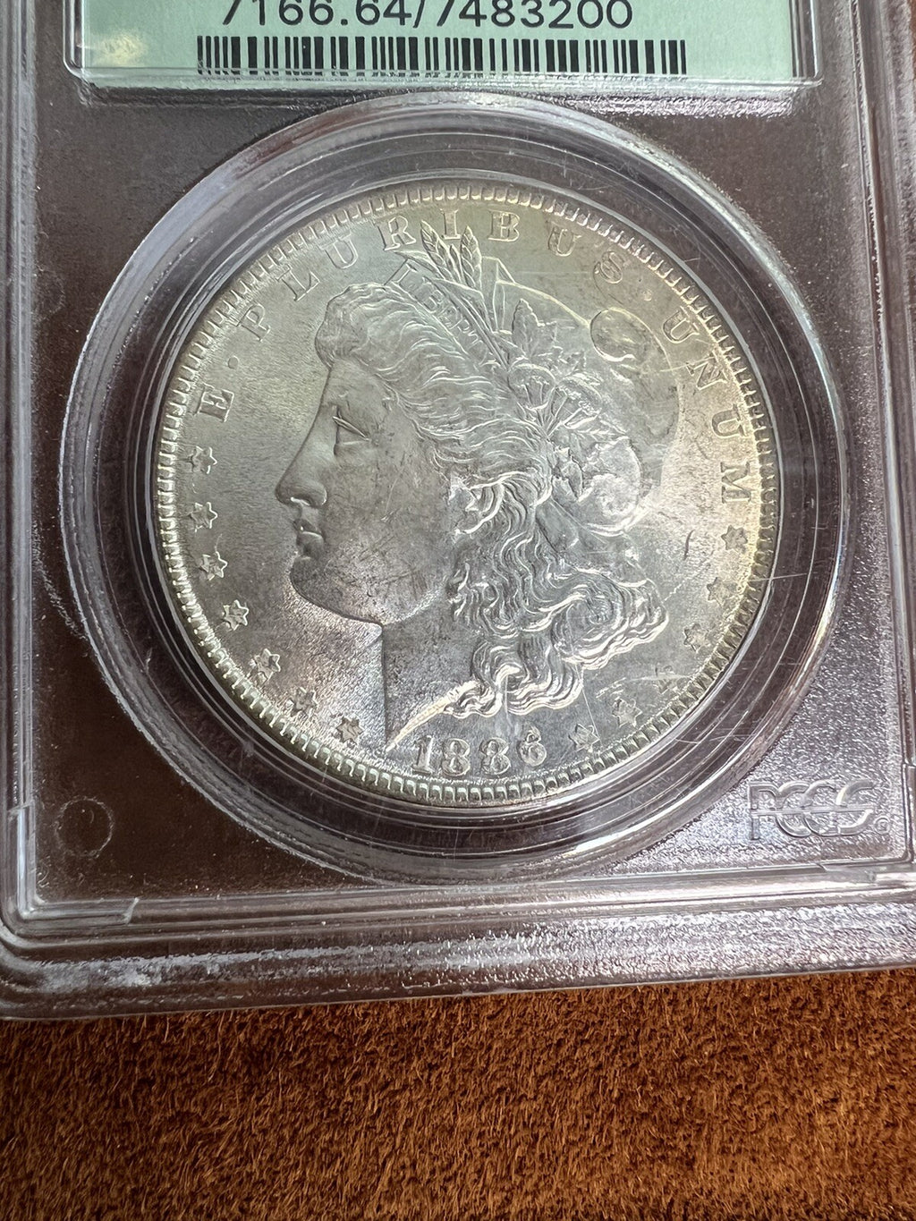 1886 Morgan Silver Dollar PCGS