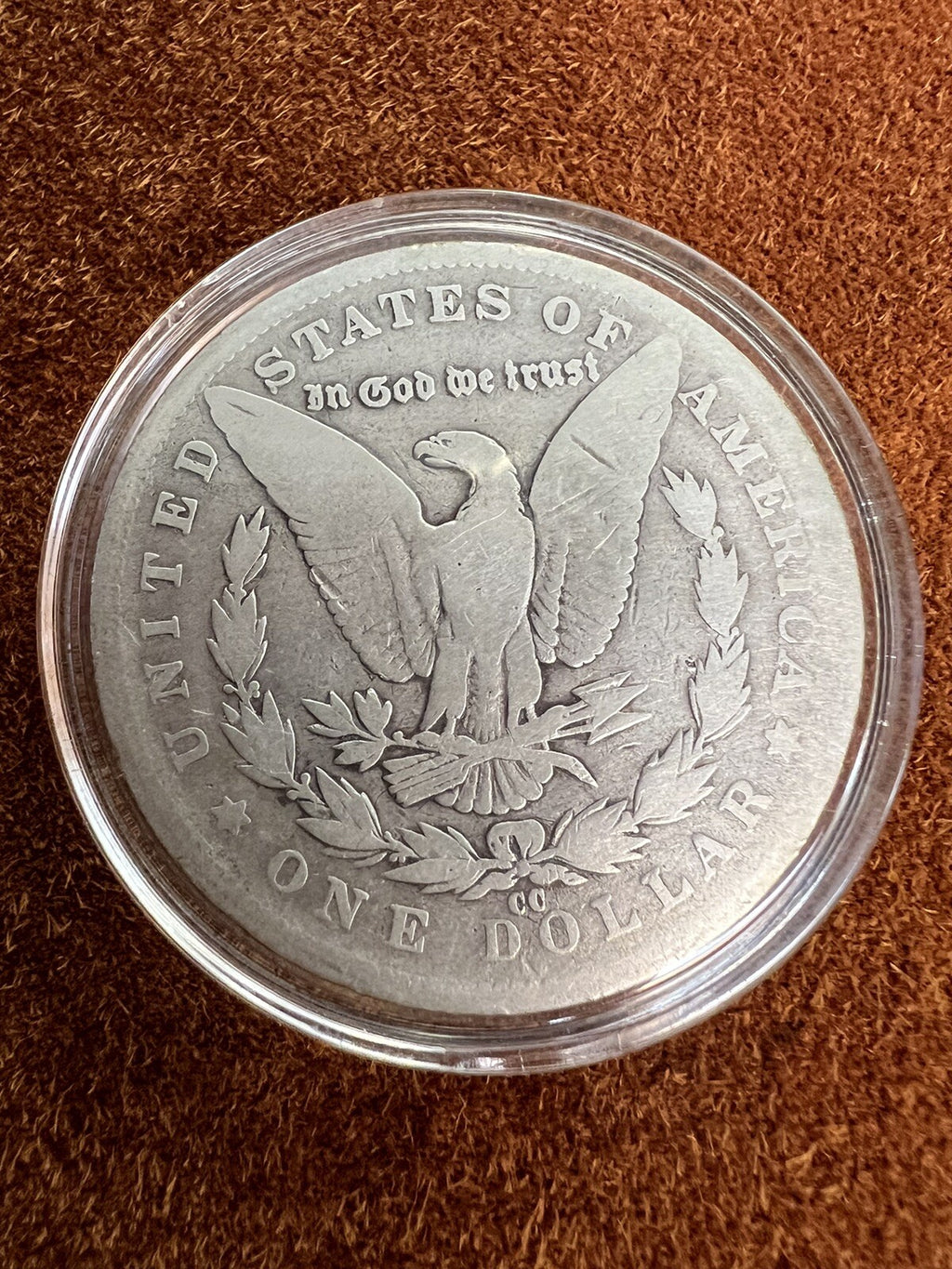 1891-CC Carson City Morgan Silver