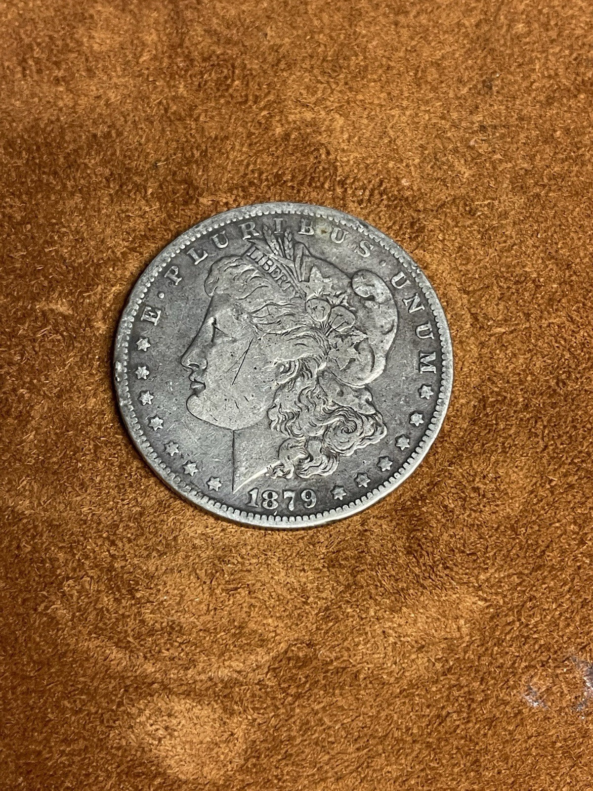 1879-S Morgan Silver Dollar 90%