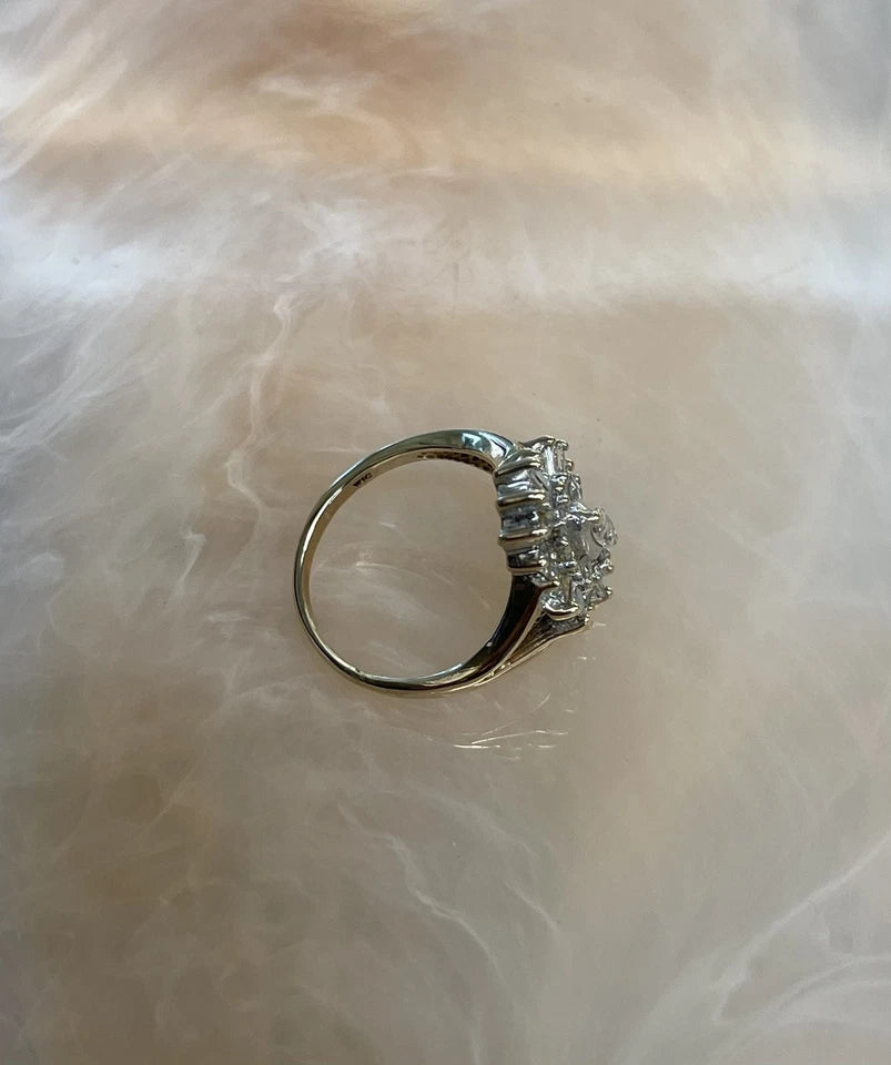 Antique Flower 10K Gold Ring – Sz 7.5, 5.1g | DD Pawn Loans
