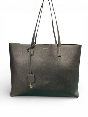 Saint Laurent YSL East West Shopping Tote Storm Gray Leather – photo 2
