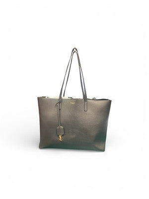 Saint Laurent YSL East West Shopping Tote Storm Gray Leather – photo 3