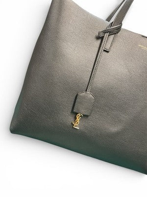Saint Laurent YSL East West Shopping Tote Storm Gray Leather – photo 4