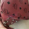 MCM Cognac Visetos Leather Large Studs Stark Backpack - Image 4